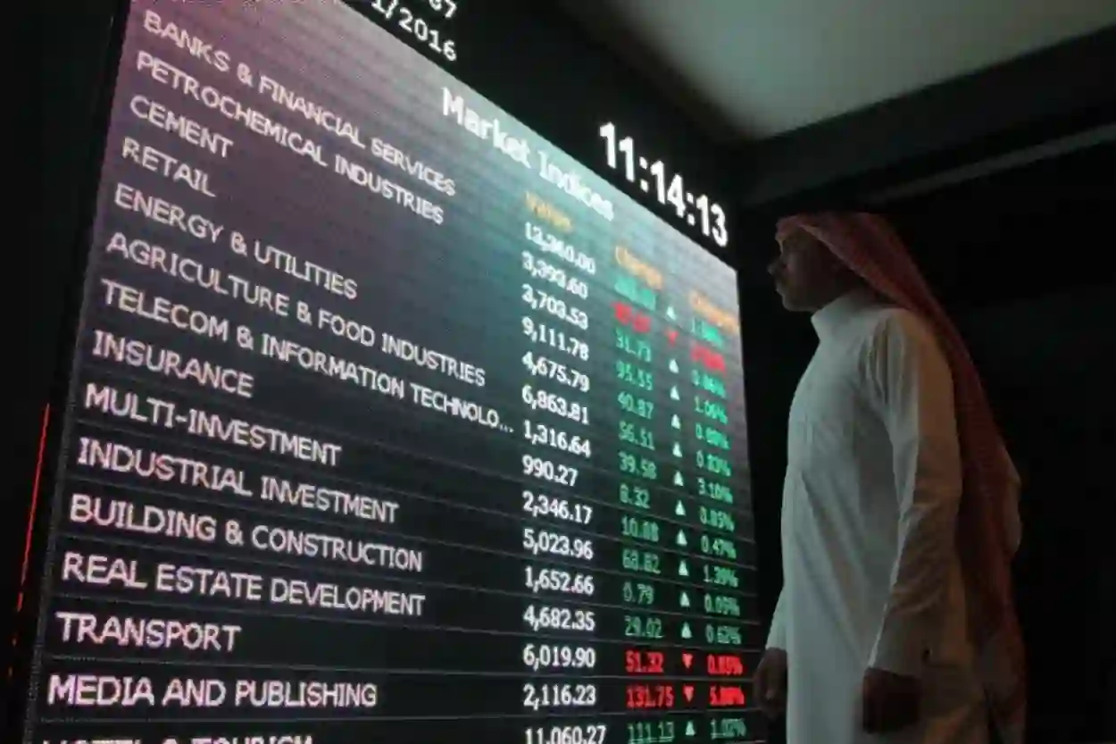 تاسي ينهي تداولات الأسبوع بارتفاع كبير ومفاجأة في سعر اغلاق سهم ارامكو